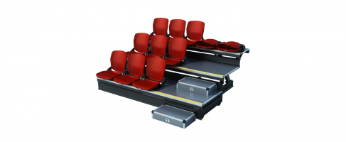 征途前置伸縮看臺